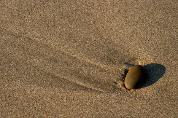 Камень Песке — стоковое фото