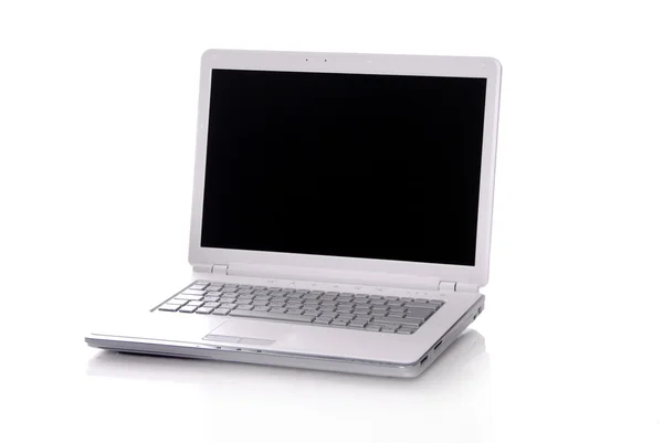 在白色背景上孤立的个人计算机 — 图库照片