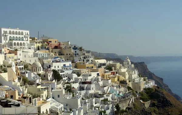 Blick Auf Thira Auf Der Griechischen Insel Santorini — Stockfoto