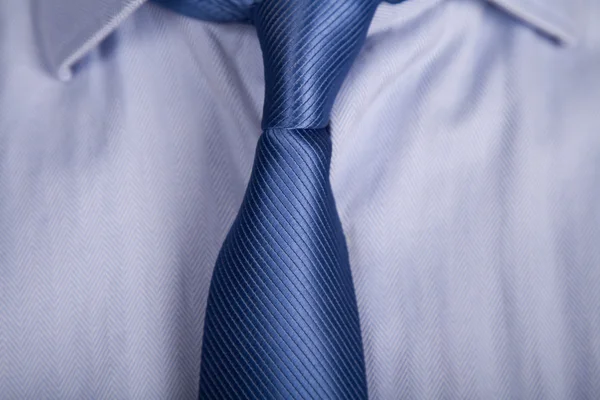 青いネクタイ — ストック写真