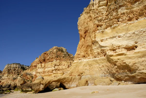 stock image small beach at algarve in the south of portugal