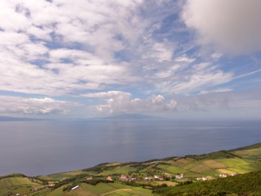 sahile Azor Adası faial adlı köyde