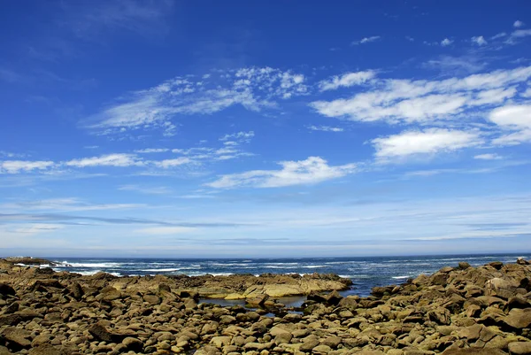 Небольшие Пляжные Скалы Алгарве Юге Португалии — стоковое фото