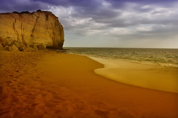 Kleiner Strand Der Algarve Süden Portugals — Stockfoto