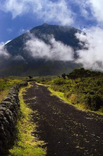 Azores Montaña Pico Grande Isla Pico —  Fotos de Stock