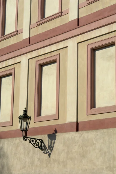 Architektura Detal Świeca Budynku Praga — Zdjęcie stockowe