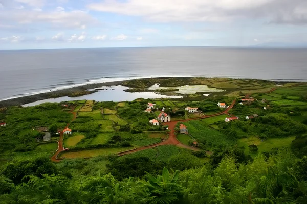 Azores Coast Village — Stock Photo, Image