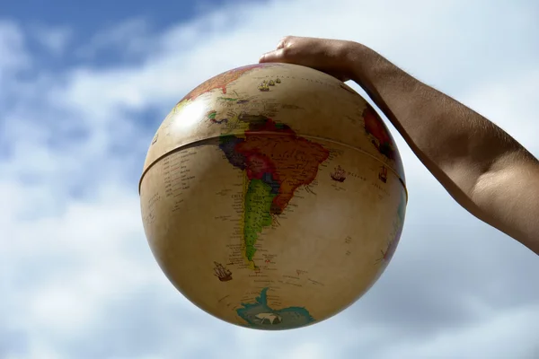 stock image Globe offering