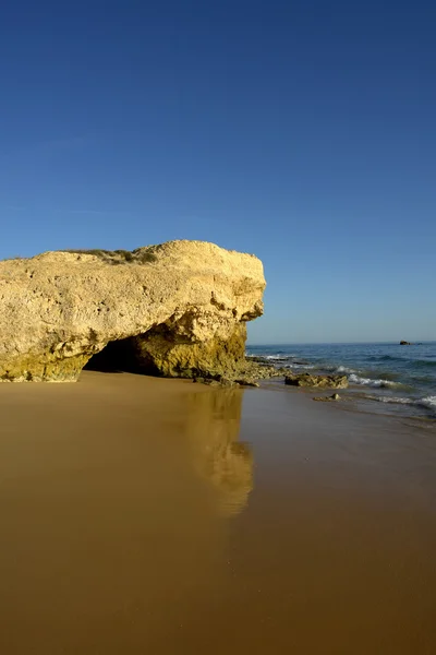 Plage Portugaise Algarve Sud Pays — Photo