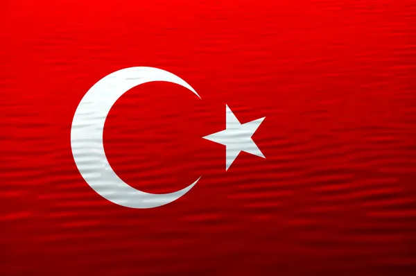 Türkiye'nin bayrak — Stok fotoğraf