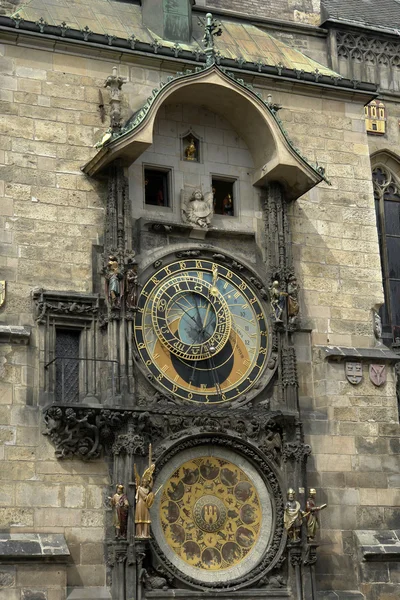 Relógio Famoso Praga — Fotografia de Stock