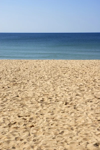 Plaży Piasek Południowej Portugalii — Zdjęcie stockowe