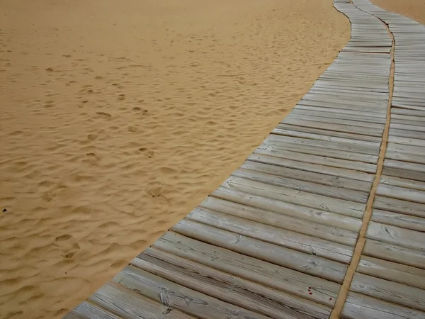 Caminho de areia — Fotografia de Stock