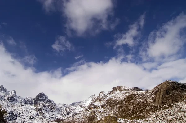 Stock image Mountain snow in the Estrela peak in portugal