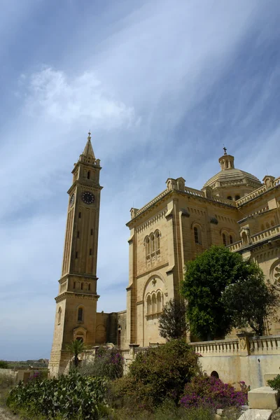 Starověké Církve Malta Ostrově Gozo — Stock fotografie
