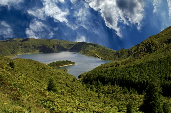 Açores Lago Fogo — Fotografia de Stock