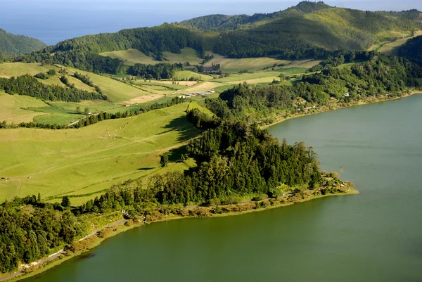 Açores Sete Lago Miguel Ilha — Fotografia de Stock