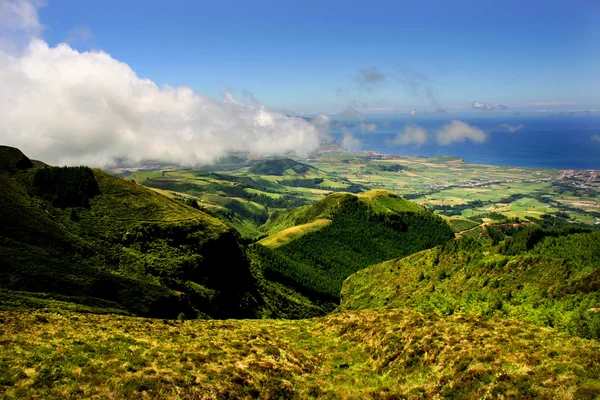 Azores Vista Del Paisaje Isla Sao Miguel —  Fotos de Stock