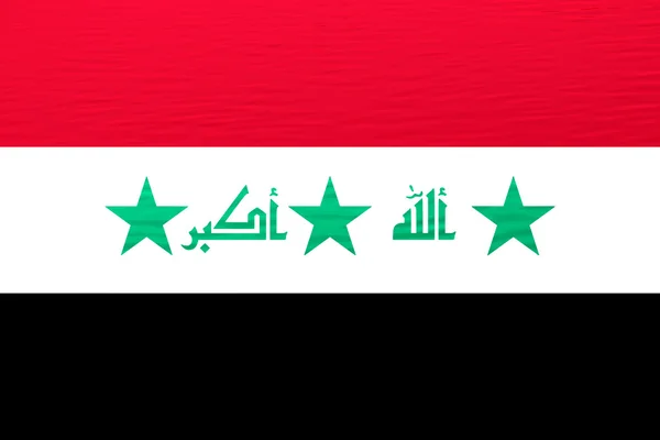 이라크 깃발 — 스톡 사진
