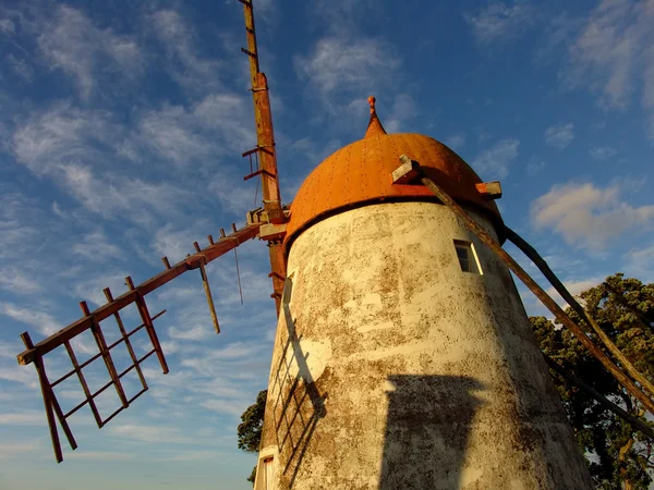Azoren Alte Windmühle Auf Der Insel São Miguel — Stockfoto