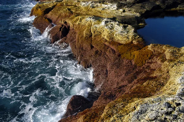 Meer Kust Met Oceaan Golven — Stockfoto