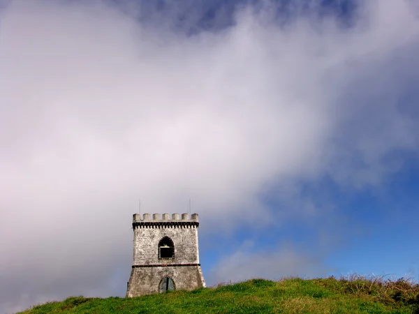 Castillo Blanco Las Azores Isla Sao Miguel — Foto de Stock