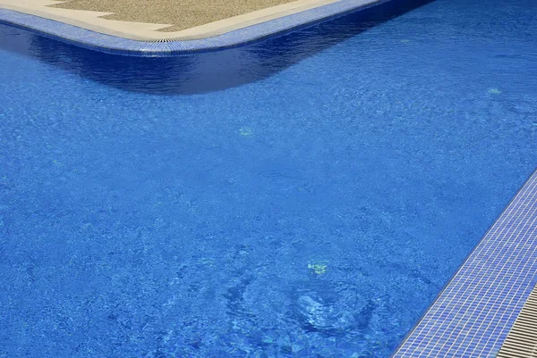 Details Schwimmbad Mit Blauem Wasser — Stockfoto