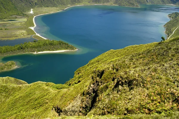 Азорское озеро — стоковое фото