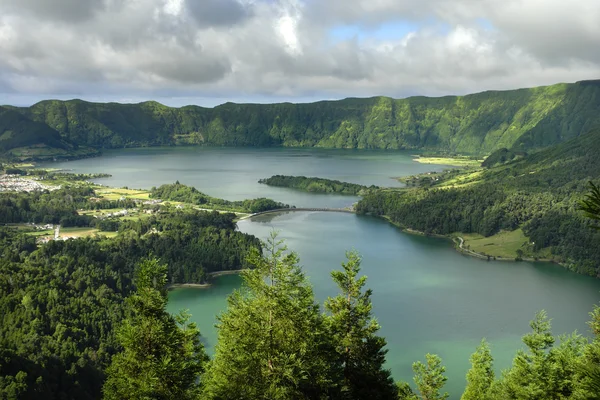 Azoren Zeven Lake Miguel Island — Stockfoto