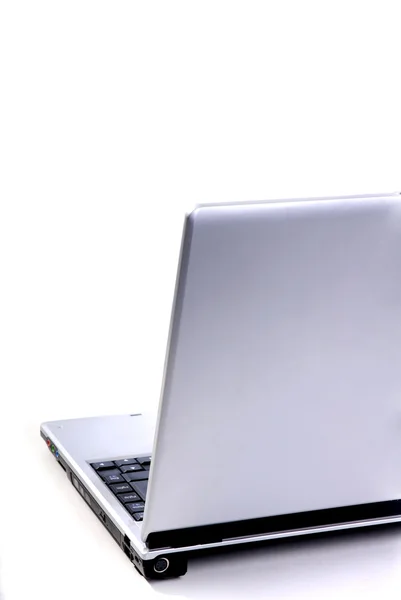 Isolerade Laptop Detalj Vit Bakgrund — Stockfoto
