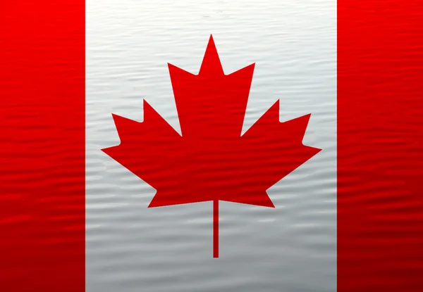 Flagge Kanadas — Stockfoto