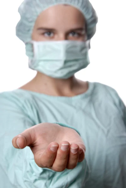 Enfermera de mano —  Fotos de Stock