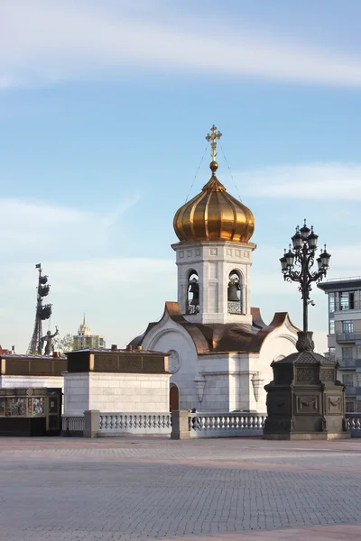 Piękna świątynia, miasto Moskwa — Zdjęcie stockowe