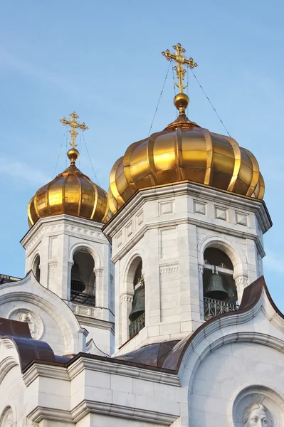 Krásný chrám, města Moskva — Stock fotografie