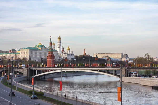 Μόσχα πόλη, είδος στο Κρεμλίνο — Φωτογραφία Αρχείου