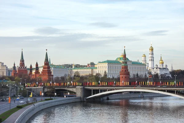 Staden Moskva, typ på Kreml — Stockfoto