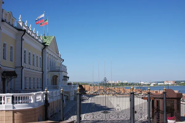 Edificio nel Cremlino nella città Kasan — Foto Stock