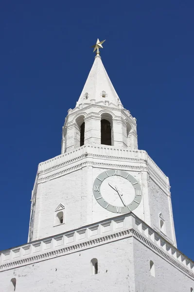 Torre del Kremlin en la ciudad Kazan — Foto de Stock