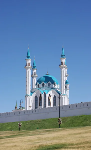 Construcción de una mezquita en el Kremlin de Kasan —  Fotos de Stock