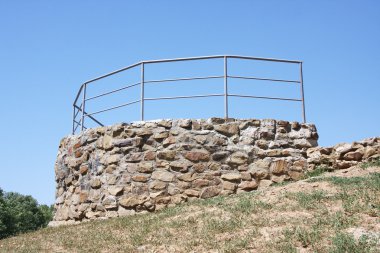 gözlem güverte bir parkta şehir volgodonsk, Rusya Federasyonu