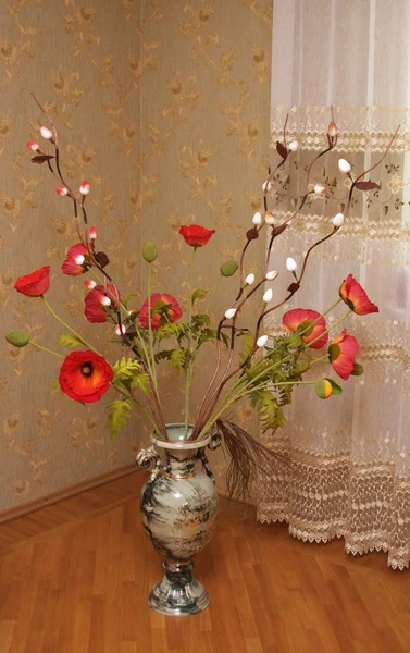 Vaso decorativo com cores — Fotografia de Stock