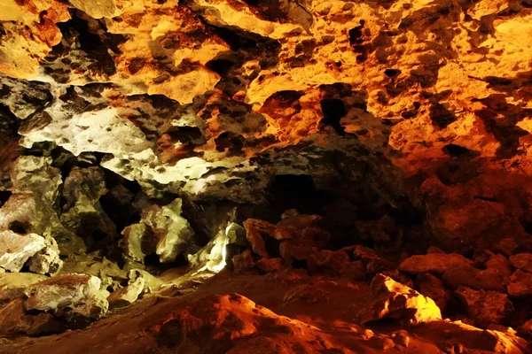 Icy cave, Perm edge — Stock Photo, Image