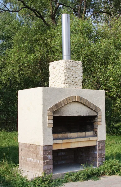 stock image Russian stove in a park