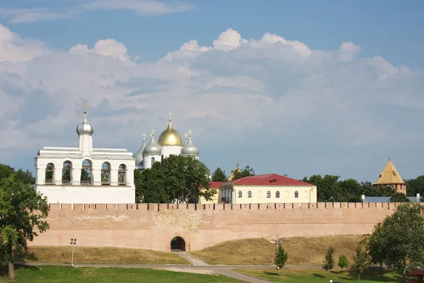 Dzwon na Kremlu, miasto veliky novgorod — Zdjęcie stockowe