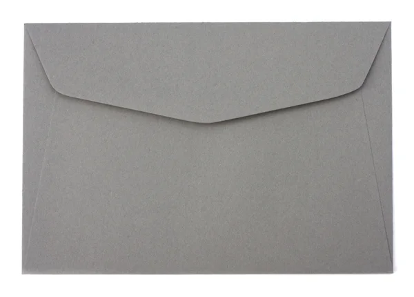 Enveloppe isolée sur fond blanc — Photo
