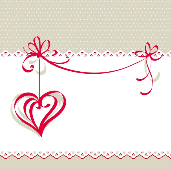 Листівка Валентинова Дня — стоковий вектор