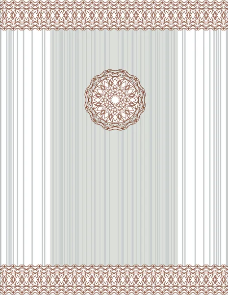 Векторна абстрактна вінтажна листівка з декоративними елементами — стоковий вектор