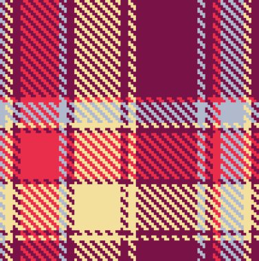 Seamless checkered vector pattern clipart