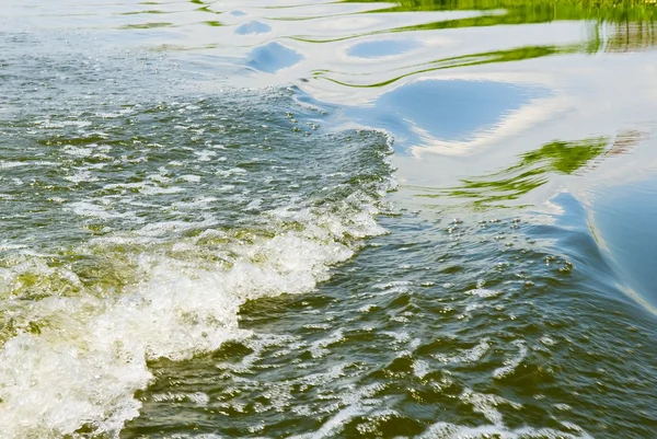 아름 다운 자연 강 스트림 배경 — 스톡 사진