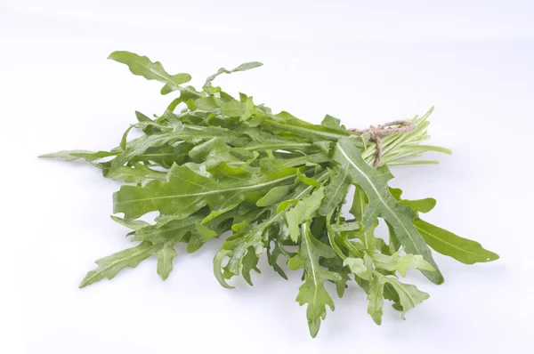 Rucola bunch isolated over white — Stock Photo, Image